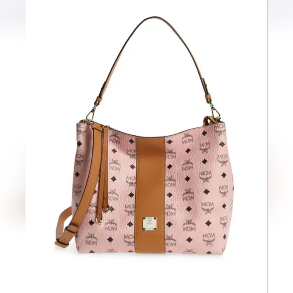 MCM Klara Med Vestos Hobo Bag